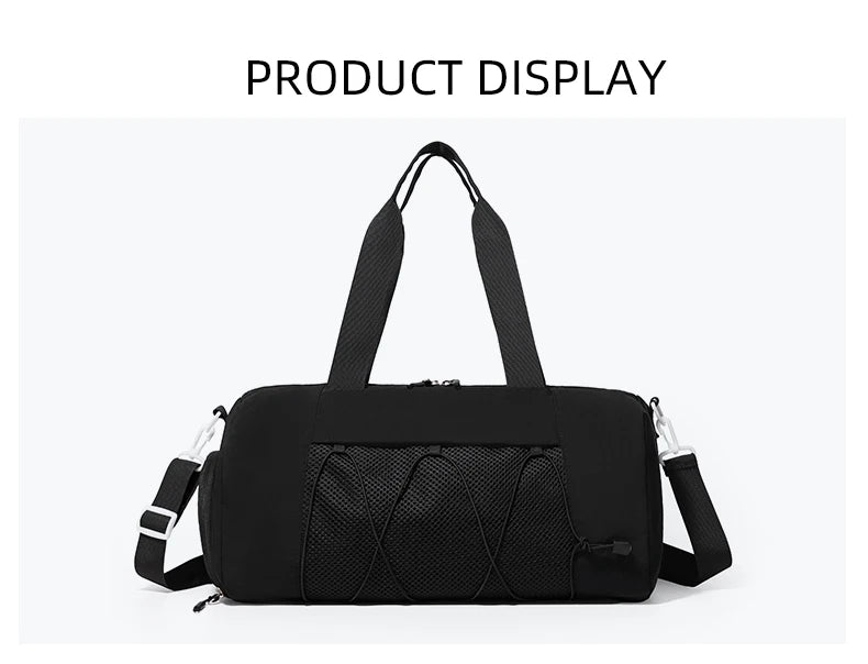 Premium Travel Gym Bag - Weekender Duffle with Wet/Dry Compartments