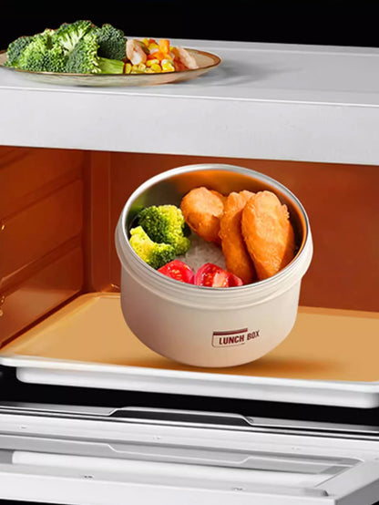 304 Stainless Steel Insulated with cover Thermal Lunch Box