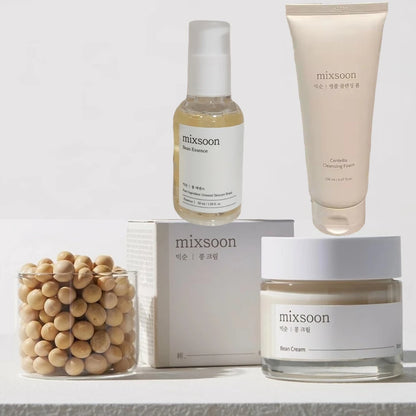 Korean Facial Care Bundle by Mixsoon - Soybean Serum & Essence