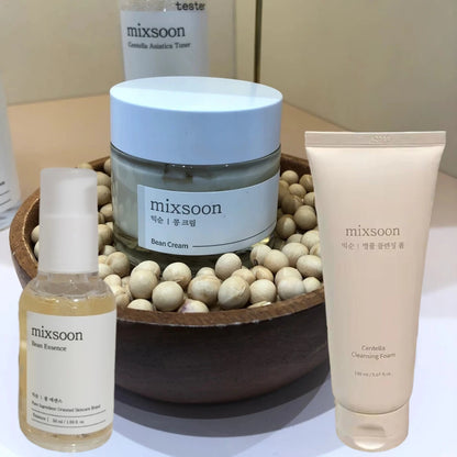 Korean Facial Care Bundle by Mixsoon - Soybean Serum & Essence