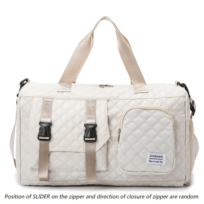 Argyle Nylon Duffle Bag