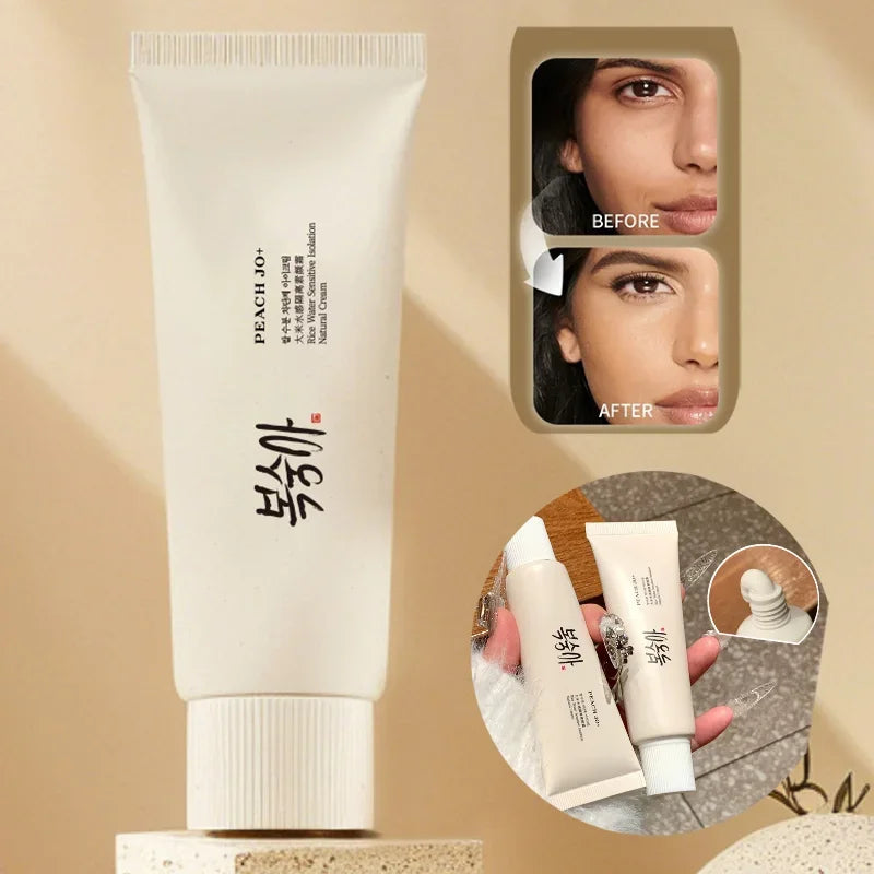 Rice Extract Tone-Up Cream SPF 50+ - Brightening Moisturizer