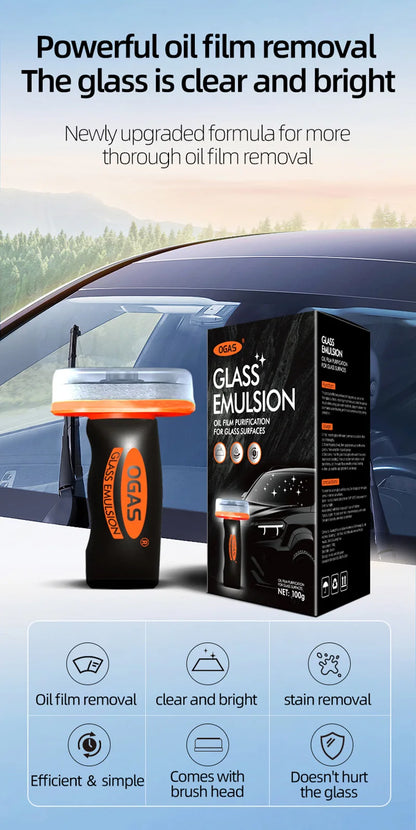 Glass Oil Film Cleaning Brush for Windshield