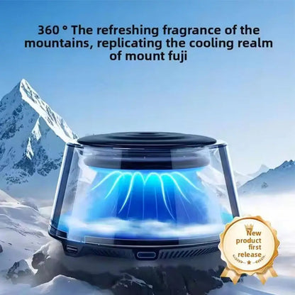 Snow Mountain Smart Car Fragrance Diffuser Rechargeable