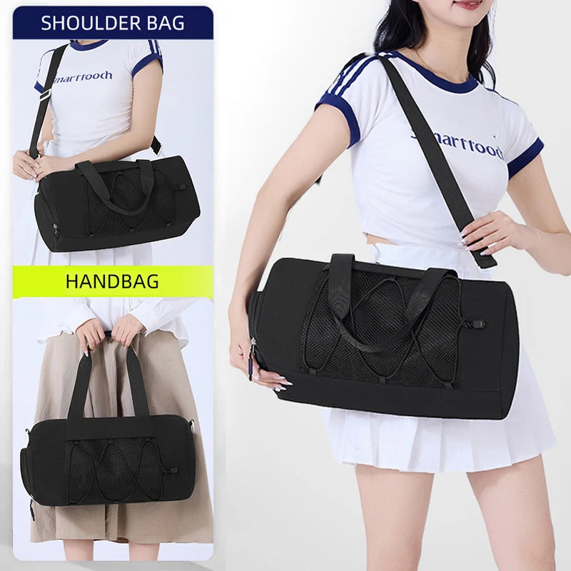 Premium Travel Gym Bag - Weekender Duffle with Wet/Dry Compartments
