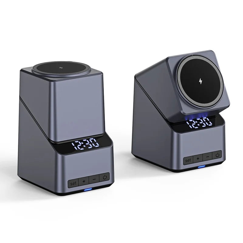 4in1 Electric Rotating Magnetic 15W Wireless Charger