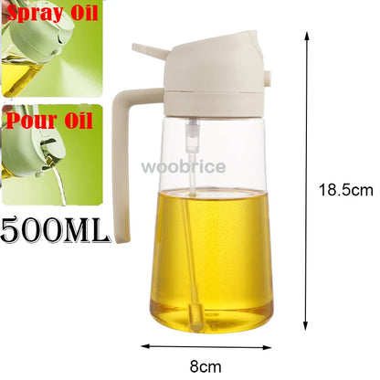 2in1 Kitchen Spray Oil Dispenser Oil Sprayer