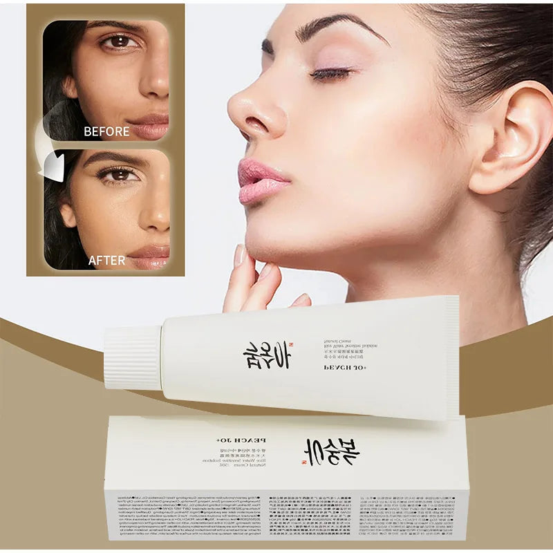 Rice Extract Tone-Up Cream SPF 50+ - Brightening Moisturizer