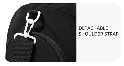 Premium Travel Gym Bag - Weekender Duffle with Wet/Dry Compartments