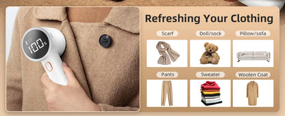 Electric Lint Remover with LED Display