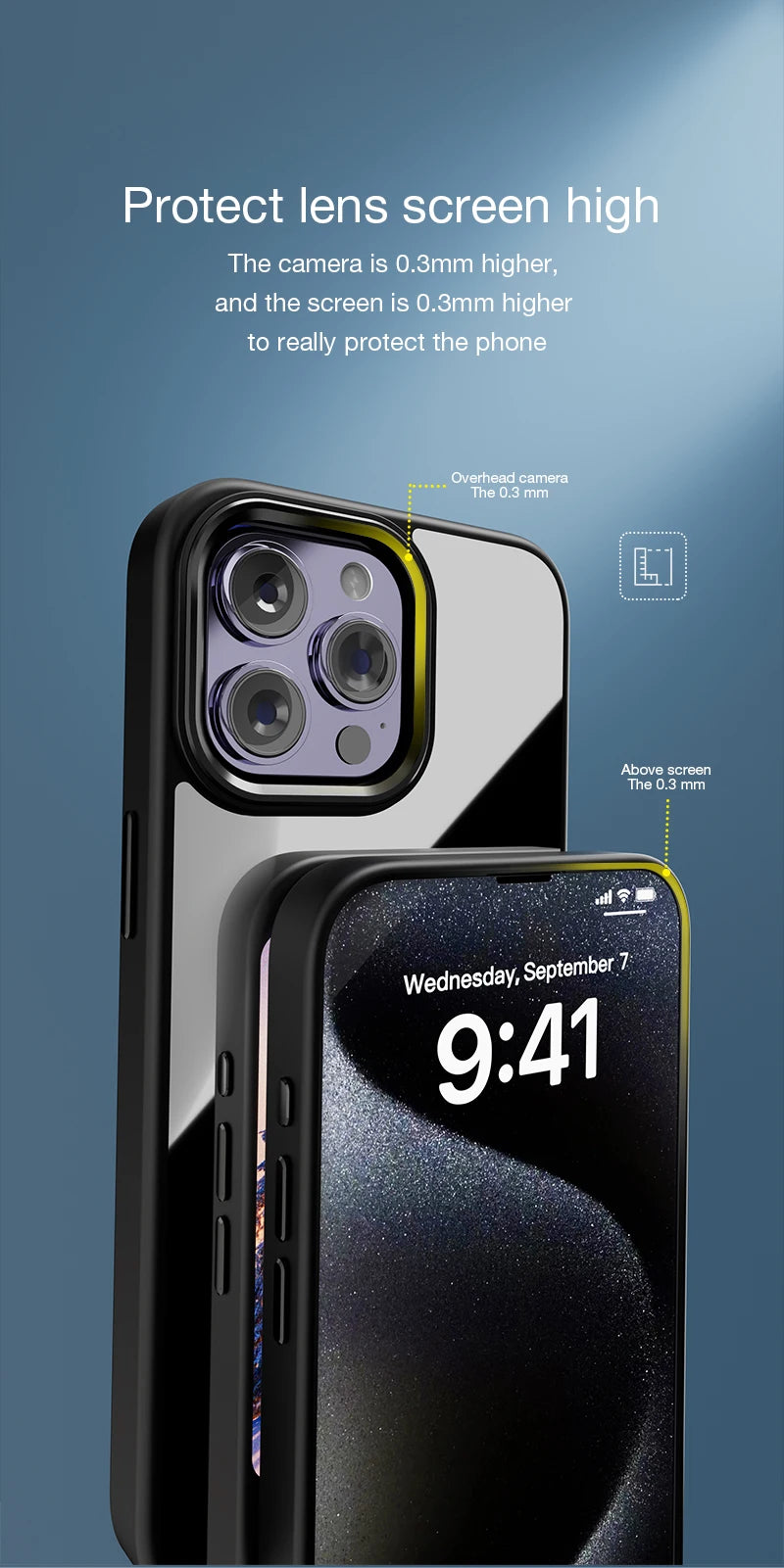 NFC E-Ink Display Phone Case - Custom Photo & Anime (iPhone 11-16)