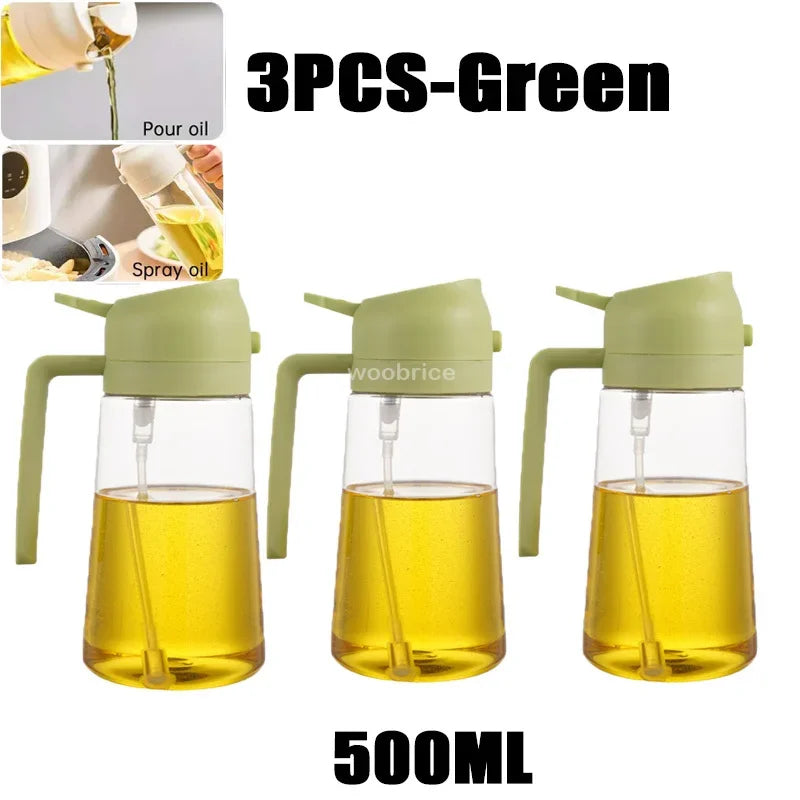2in1 Kitchen Spray Oil Dispenser Oil Sprayer
