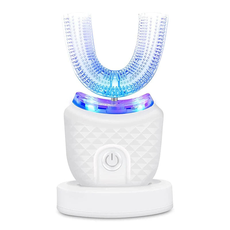 360° U-Shaped Electric Toothbrush - Wireless Rechargeable