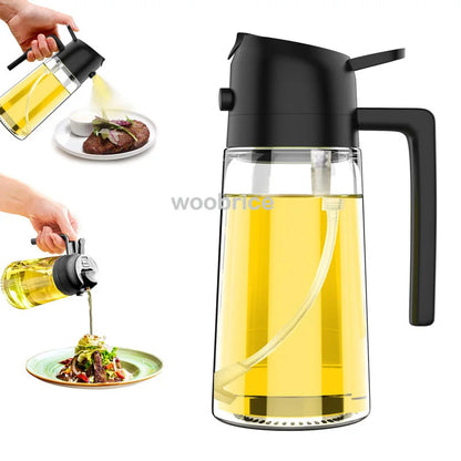 2in1 Kitchen Spray Oil Dispenser Oil Sprayer