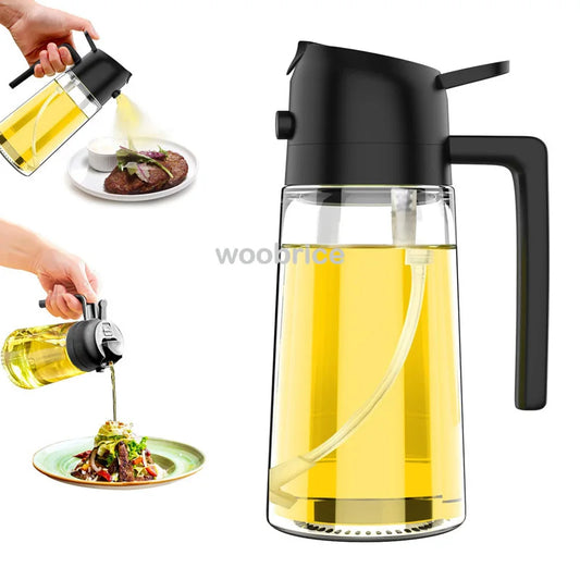 2in1 Kitchen Spray Oil Dispenser Oil Sprayer