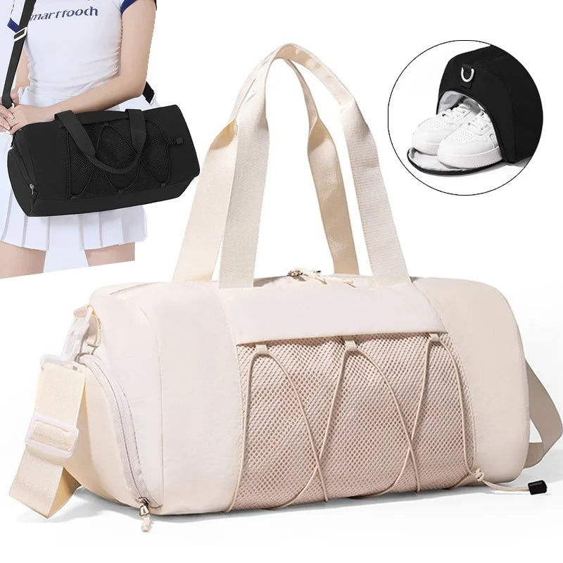 Premium Travel Gym Bag - Weekender Duffle with Wet/Dry Compartments