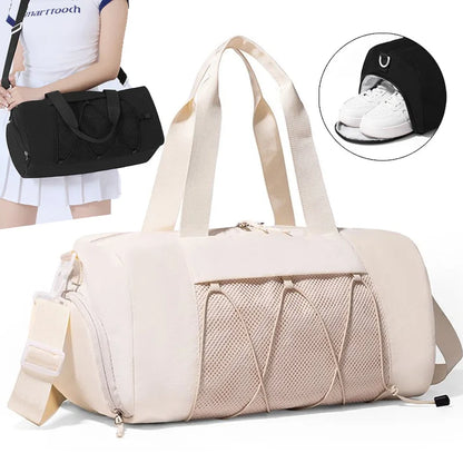 Premium Travel Gym Bag - Weekender Duffle with Wet/Dry Compartments
