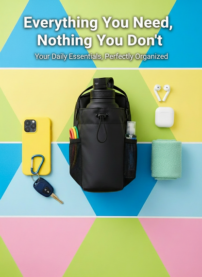 Product flatlay with hook lines